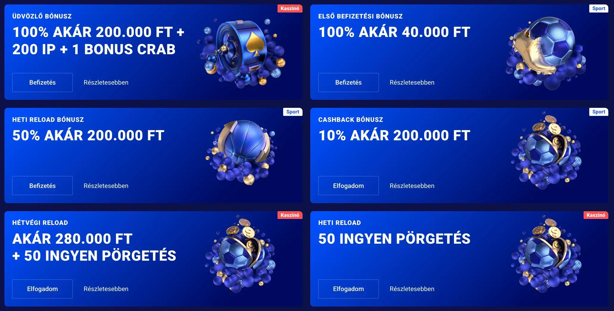 Promóciók a Frumzi casino
